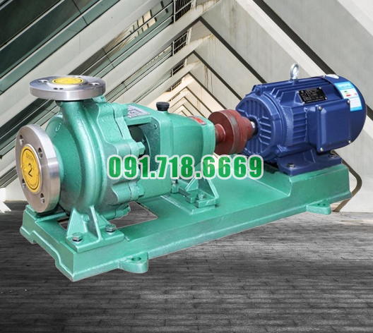 Giá máy bơm cánh hở li tâm trục ngang IHK125-100-400 động cơ 30 kw