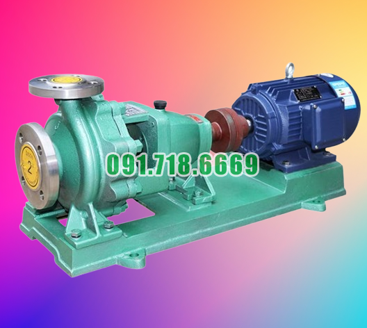 Máy bơm nước li tâm trục ngang cánh hở IHK65-40-200 động cơ điện 11 kw