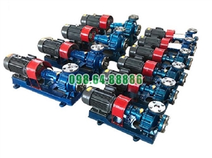 Bơm dầu công nghiệp chịu nhiệt RY20-20-100 lưu lượng 1 m3/h, cột áp 10 m