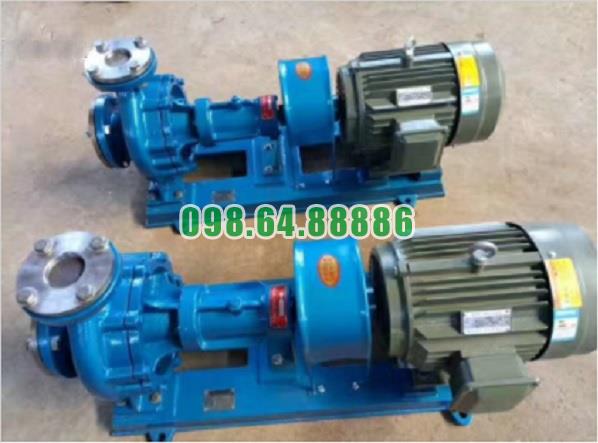 Bơm tuần hoàn dầu nóng RY50-32-160 công suất 3 kW, tốc độ 2900 vòng/phút, cột áp 30 m, lưu lượng 12.5 m3/h