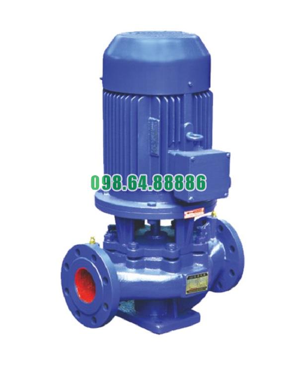 Giá bơm inline ly tâm trục đứng model ISG25-160A, bơm IRG25-160A đẩy cao 28m